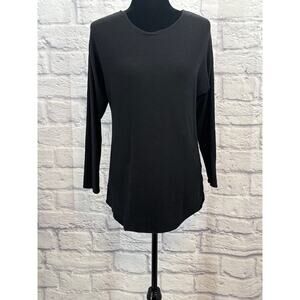 Michael Kors Long-Sleeved Shirt Black Medium